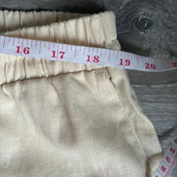 NEW ELOQUII Elements Women's Plus Size Linen Blend Jogger Pants - Picture 7 of 12